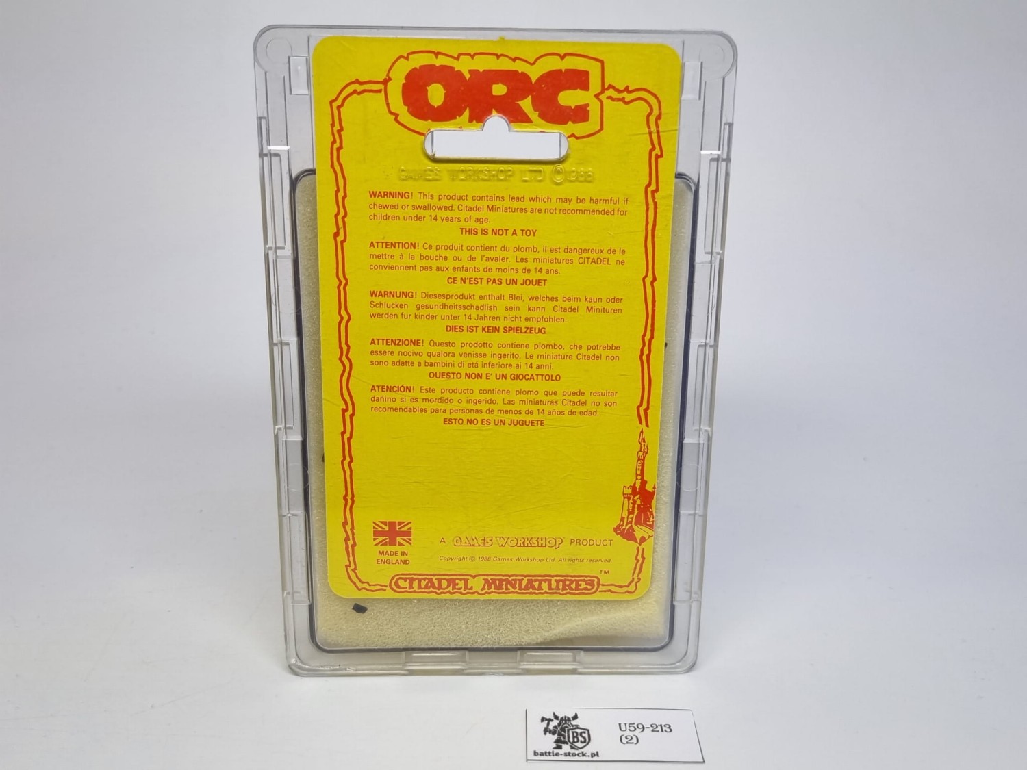 blister orc chukas and dog carts