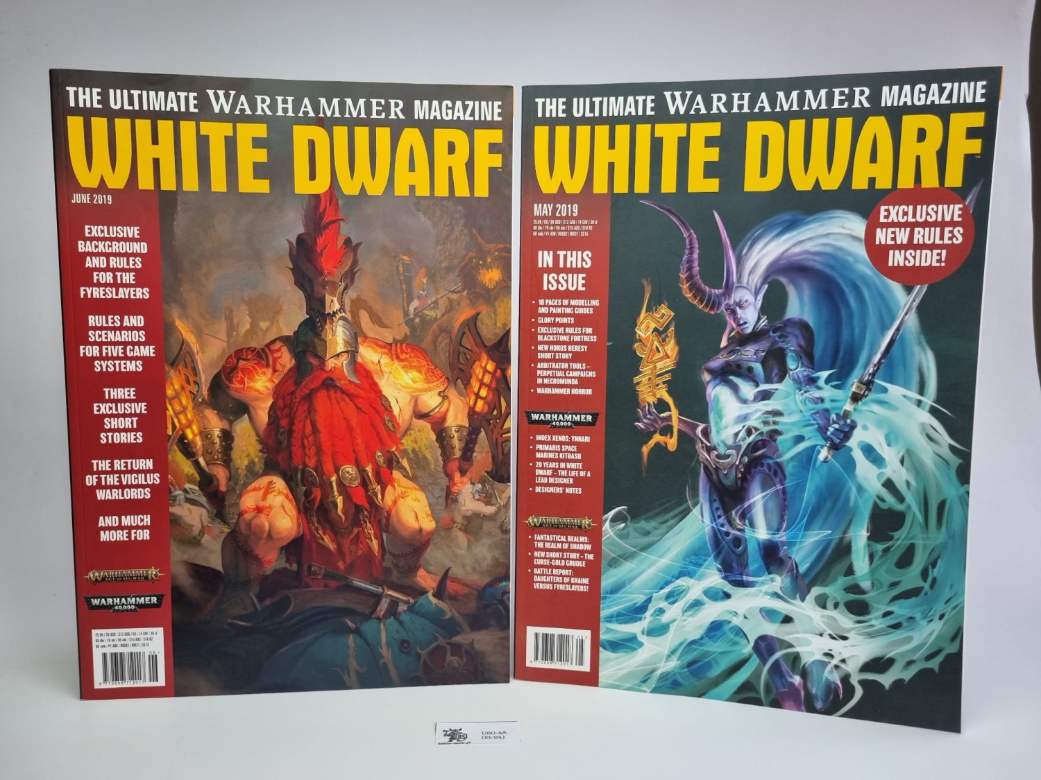 Zestaw magazynów white dwarf 2019r