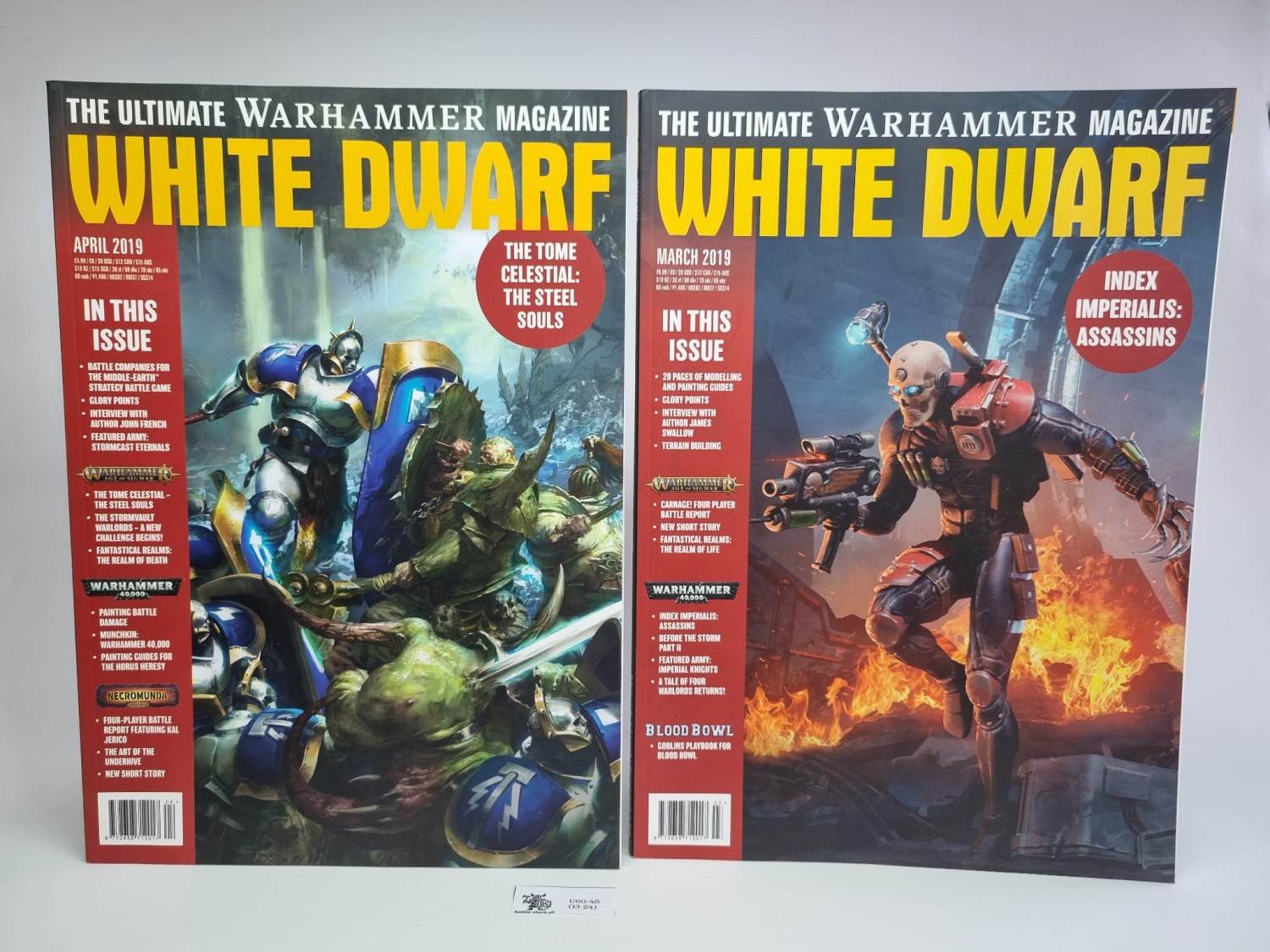Zestaw magazynów white dwarf 2019r