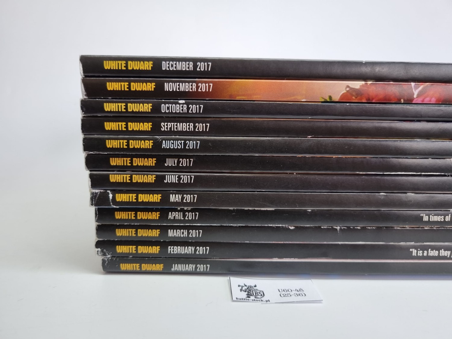 Zestaw magazynów white dwarf 2017r