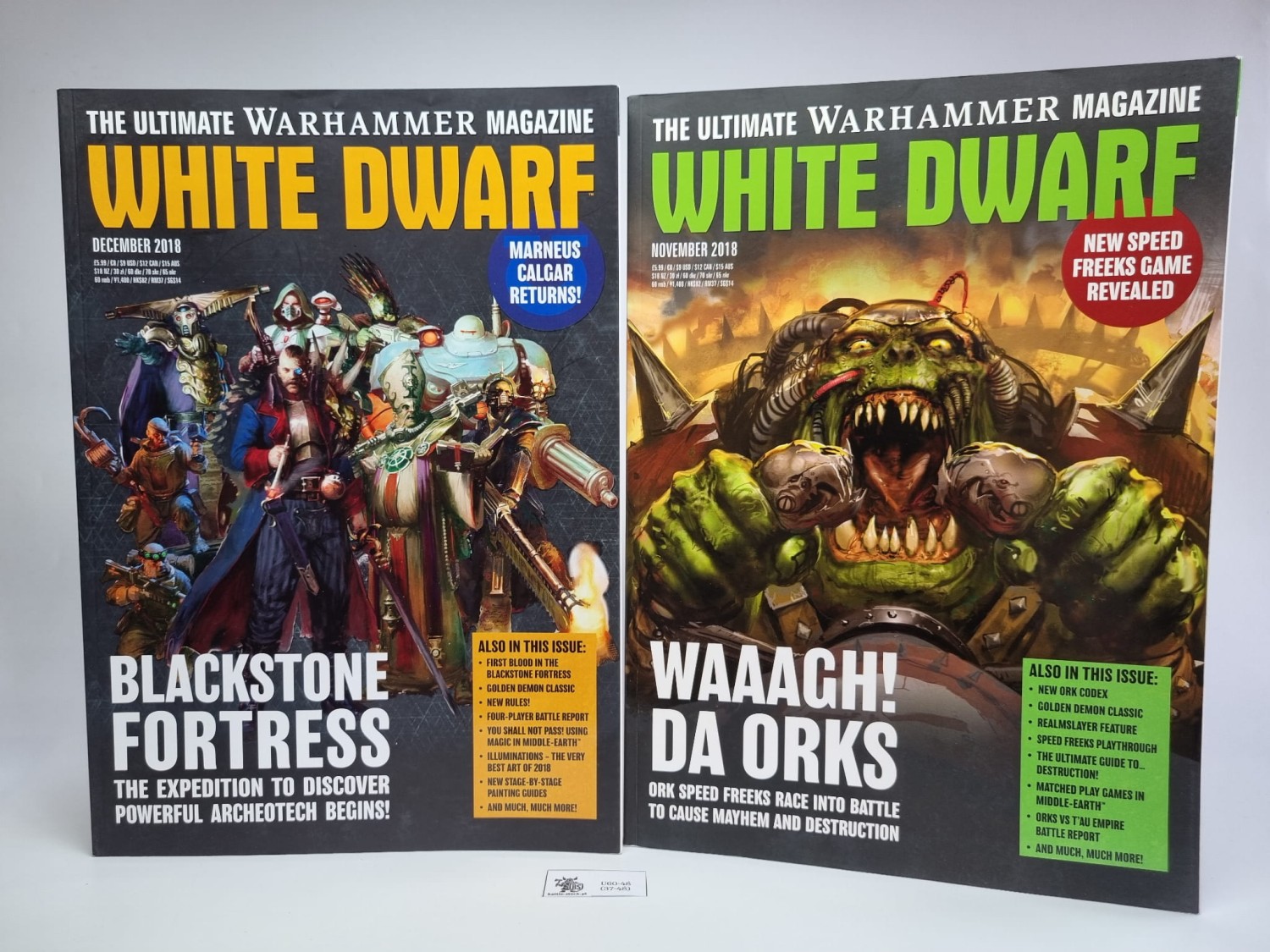 Zestaw magazynów white dwarf 2018r