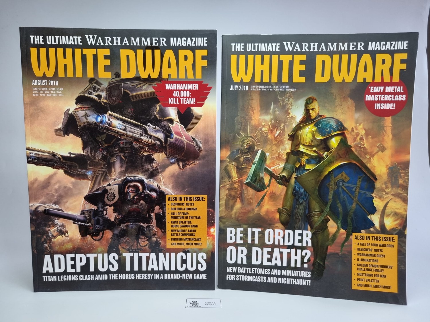 Zestaw magazynów white dwarf 2018r