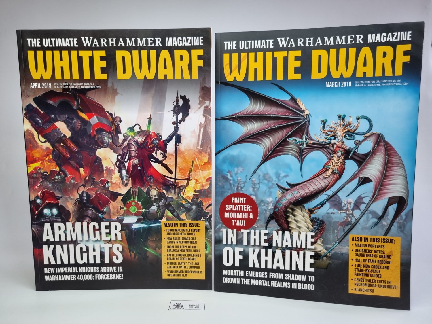 Zestaw magazynów white dwarf 2018r