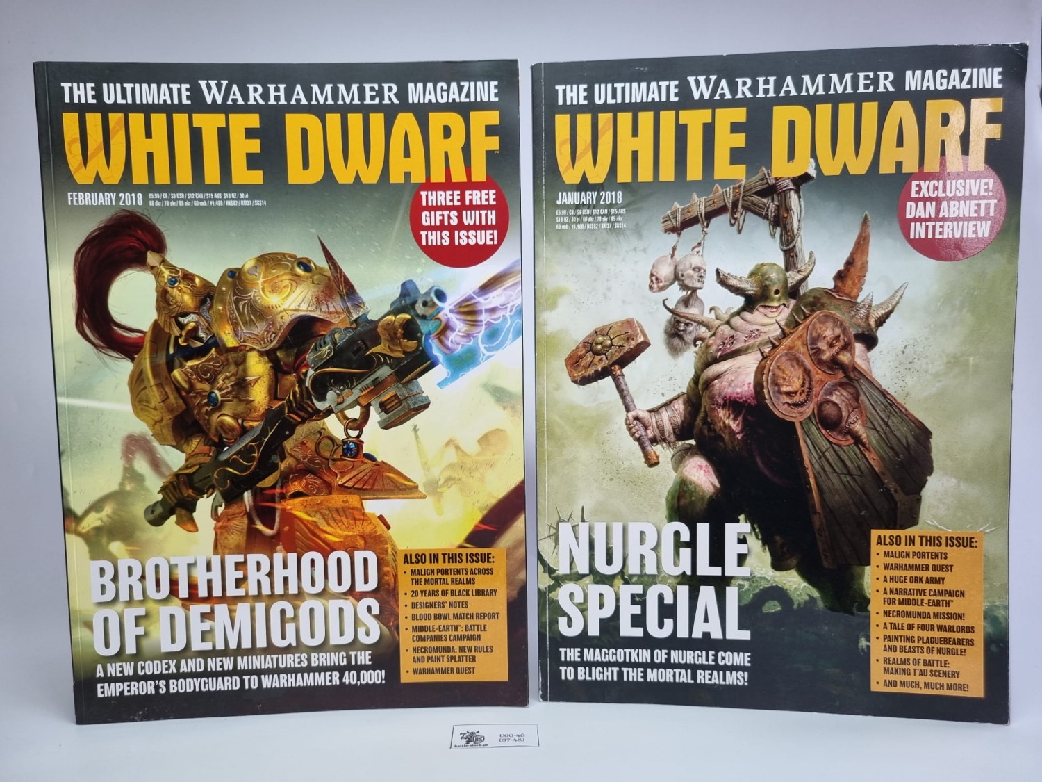 Zestaw magazynów white dwarf 2018r