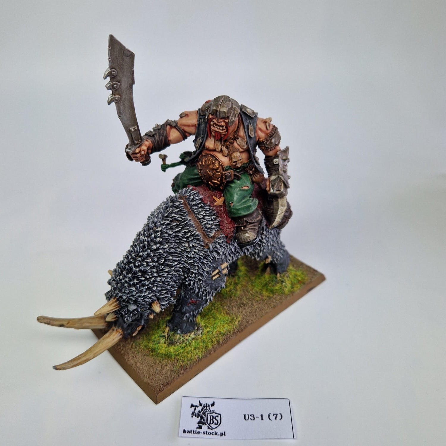 WFB Ogre thunderlord on rhinox FW