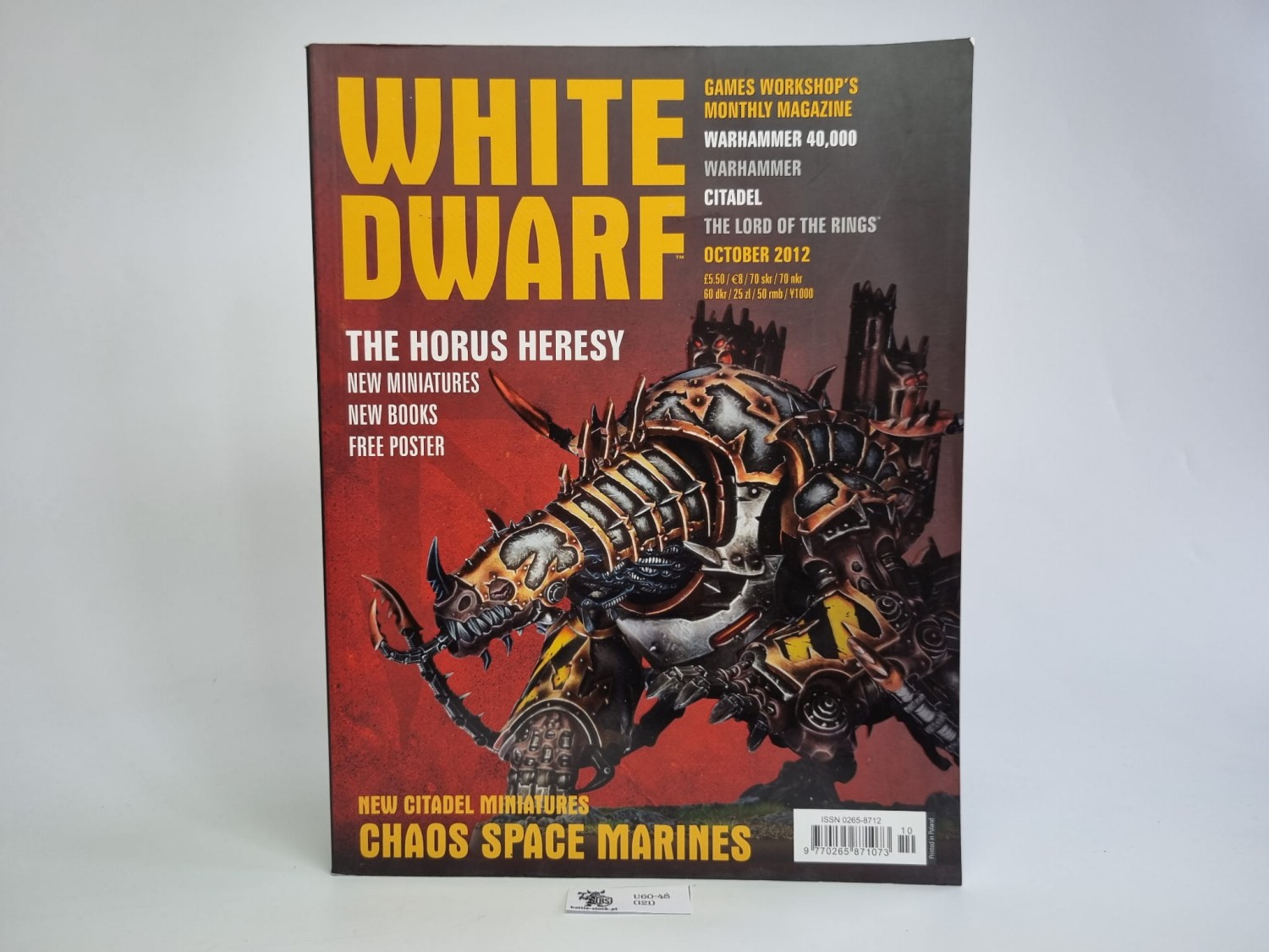 magazyn white dwarf october 2012