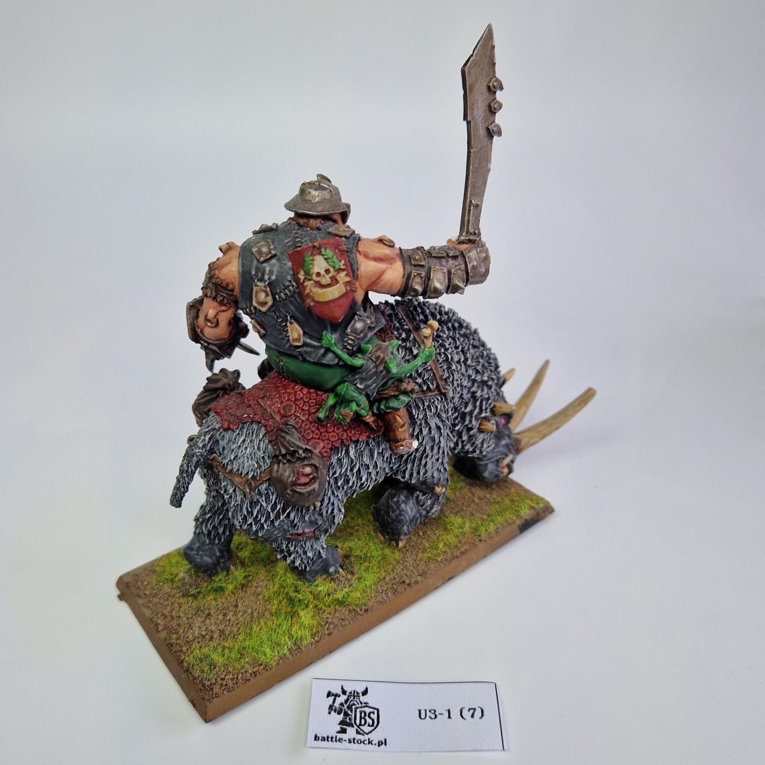 WFB Ogre thunderlord on rhinox FW