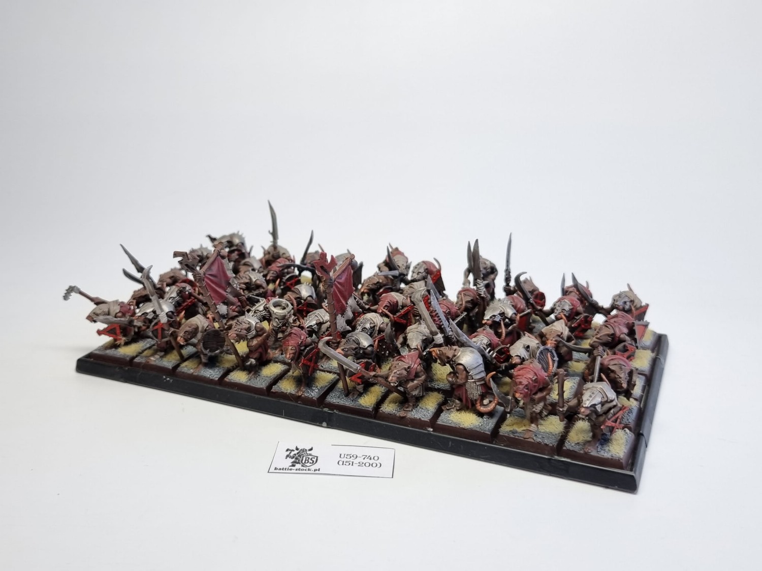 WFB Skaven clanrats 50szt