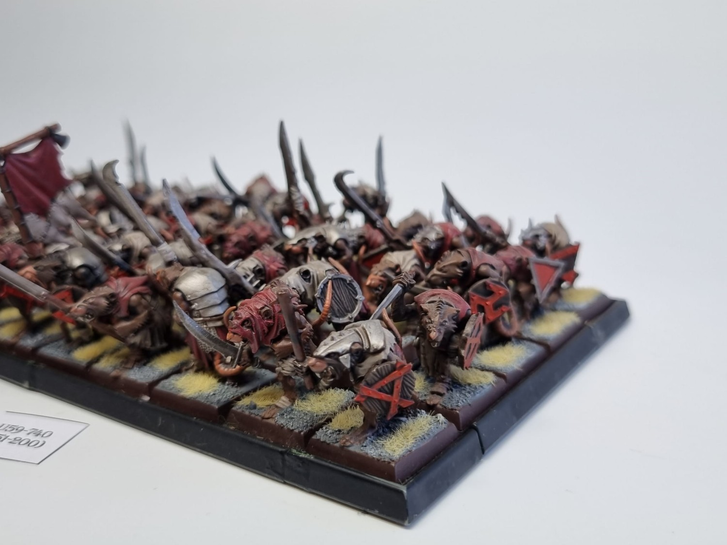 WFB Skaven clanrats 50szt