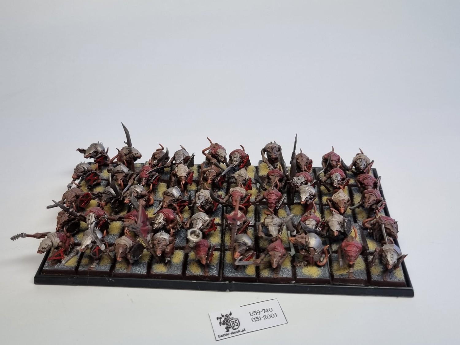 WFB Skaven clanrats 50szt