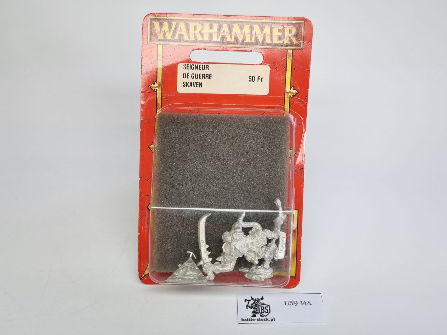 WFB blister skaven warlord