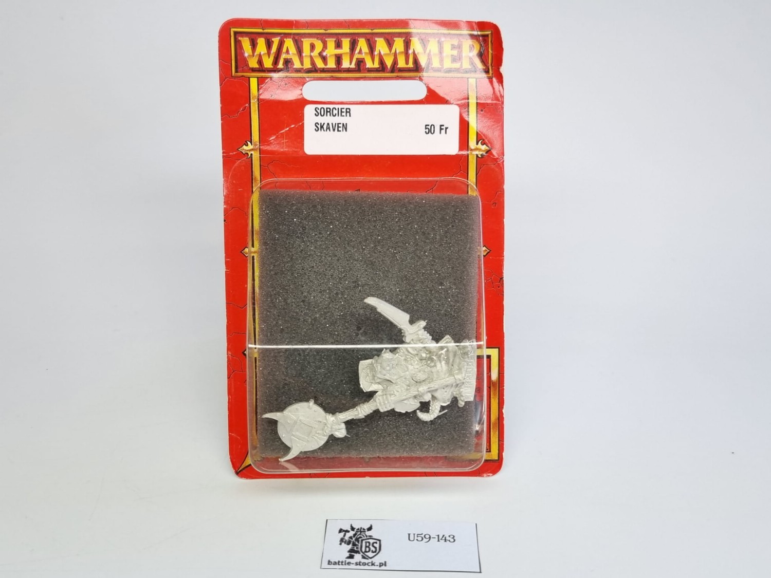 WFB blister skaven sorcerer / warlock