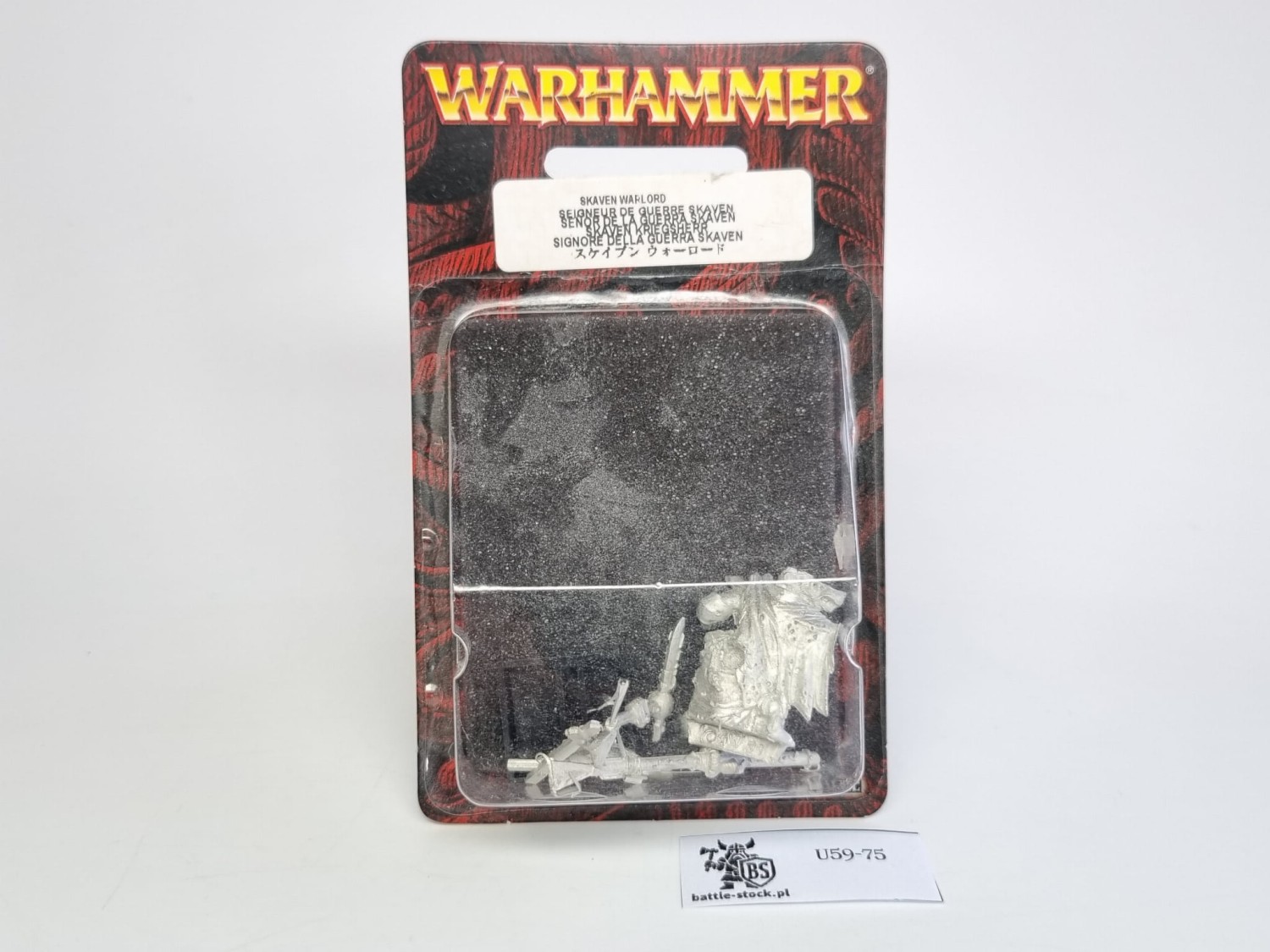 WFB Blister skaven warlord