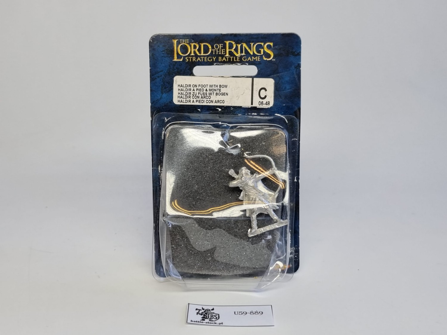 haldir uszkodzony blister