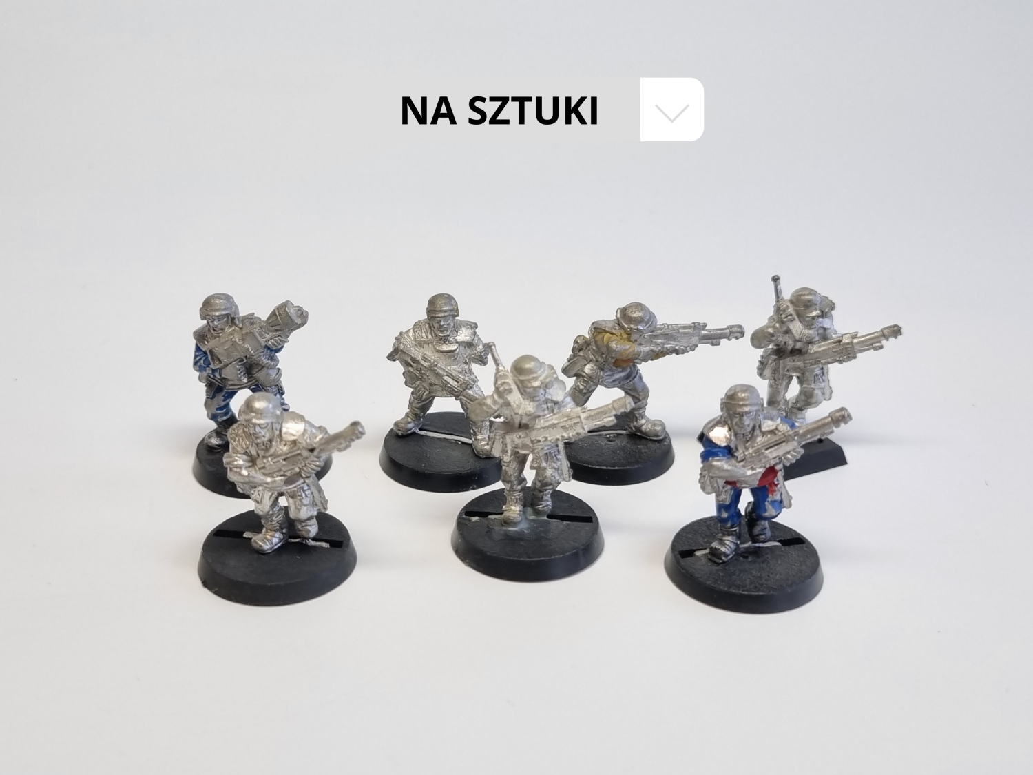 40k cadian schock troop (uszkodzone / wybrakowane)