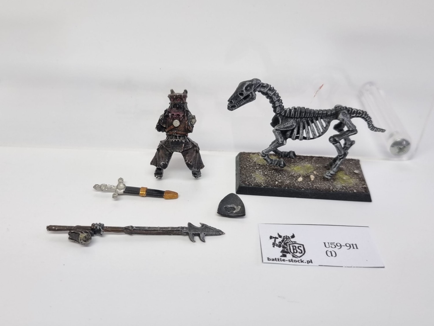 WFB wights on skeleton steed