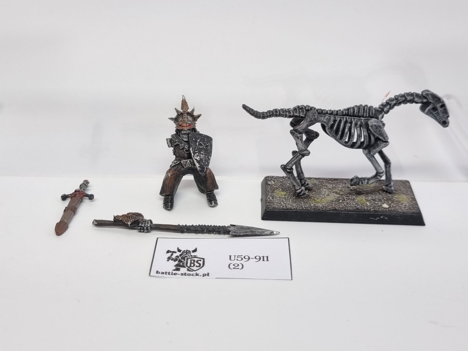 WFB wights on skeleton steed