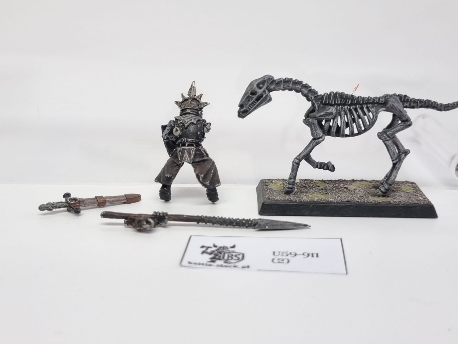 WFB wights on skeleton steed