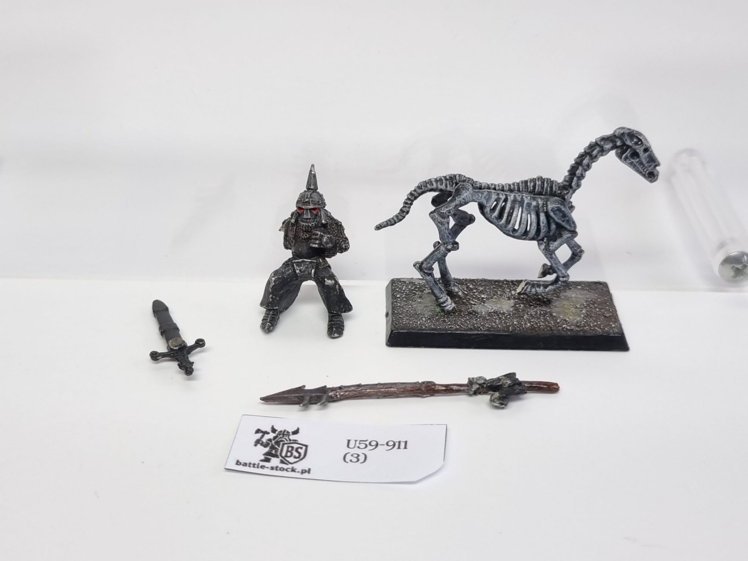WFB wights on skeleton steed
