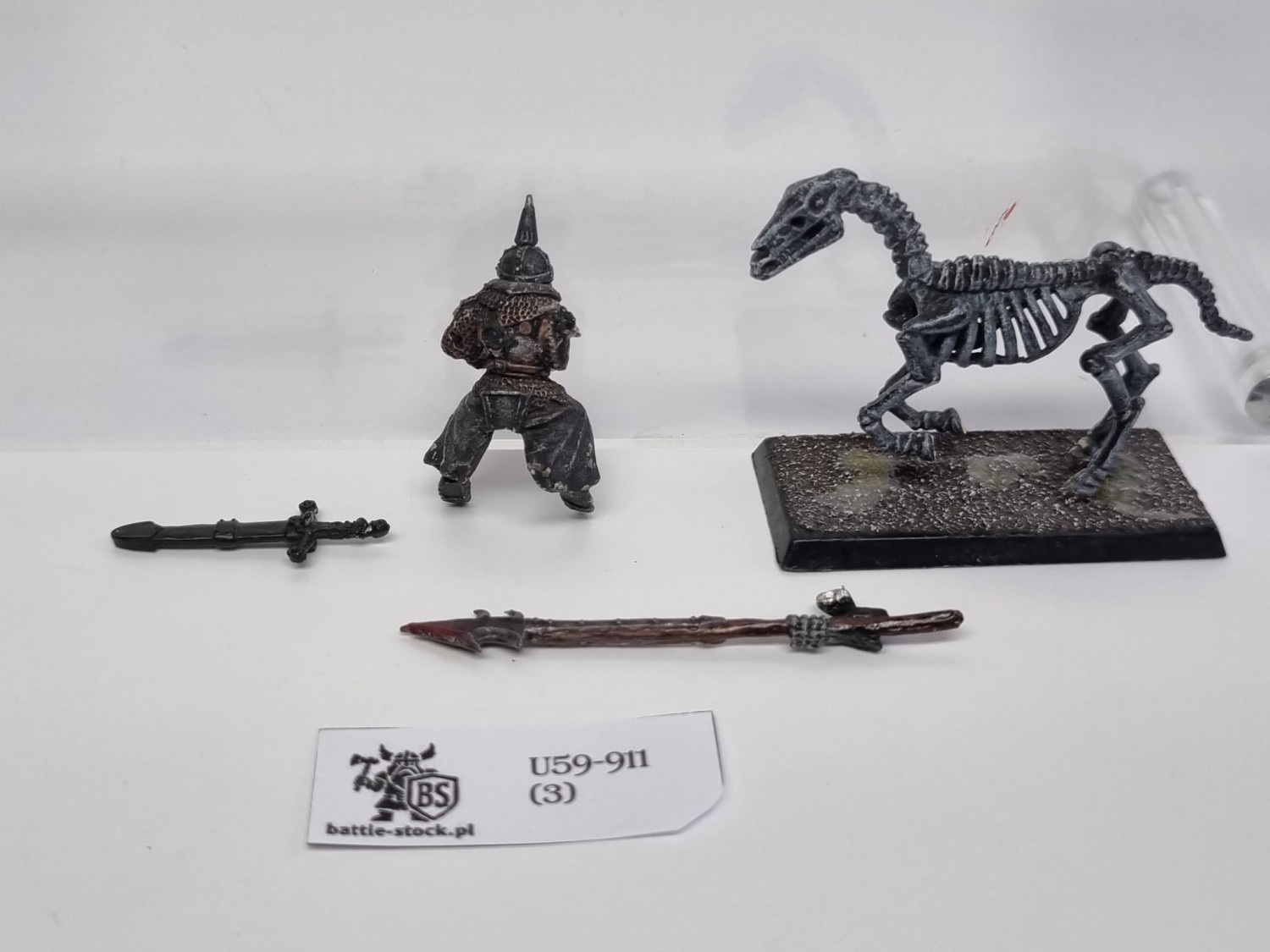 WFB wights on skeleton steed