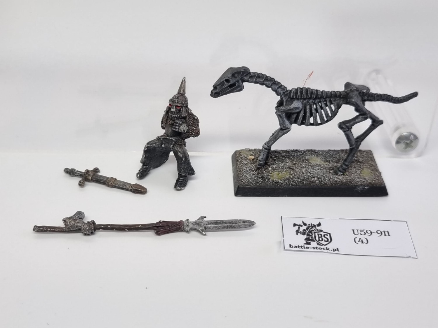 WFB wights on skeleton steed