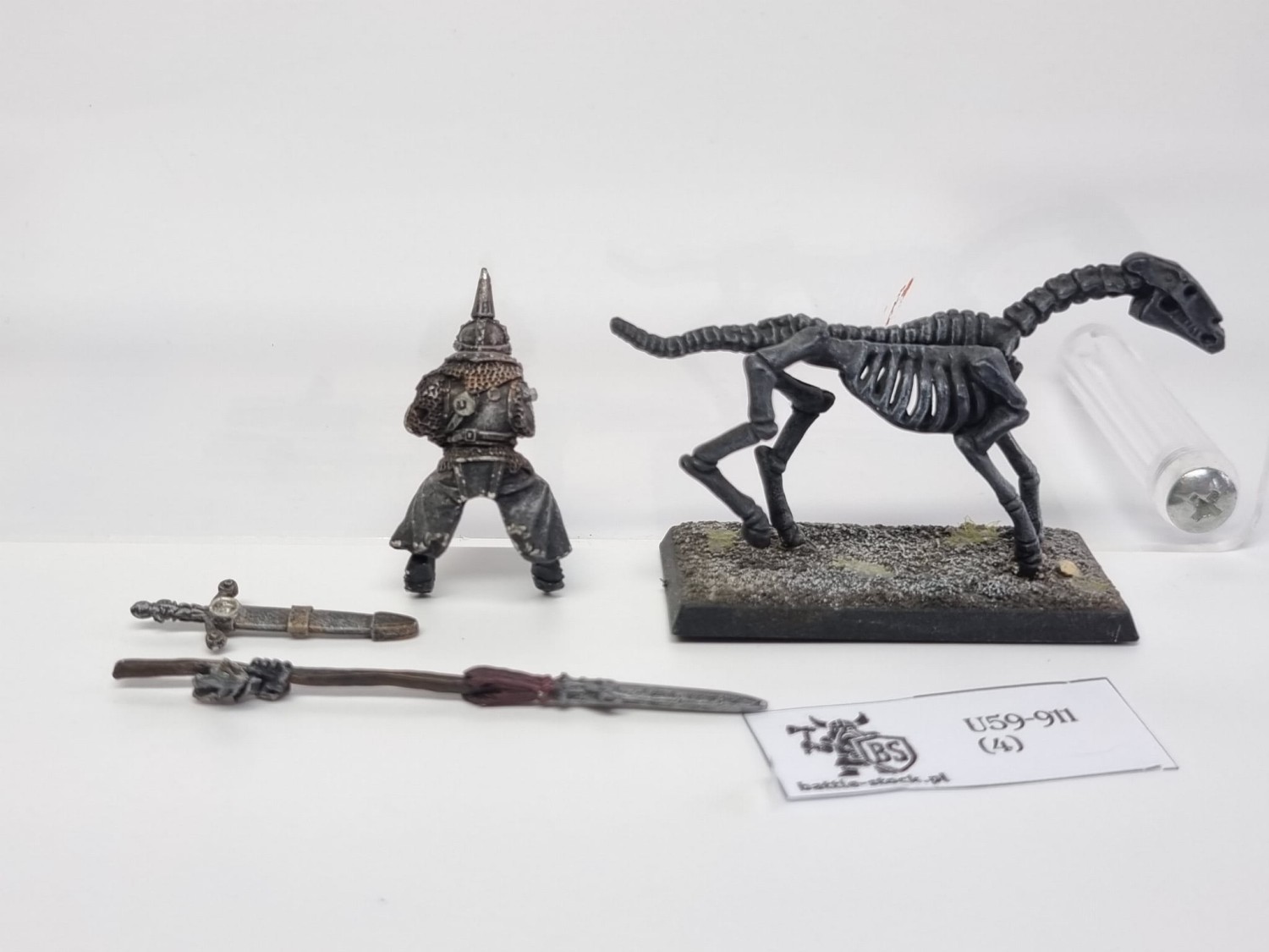 WFB wights on skeleton steed