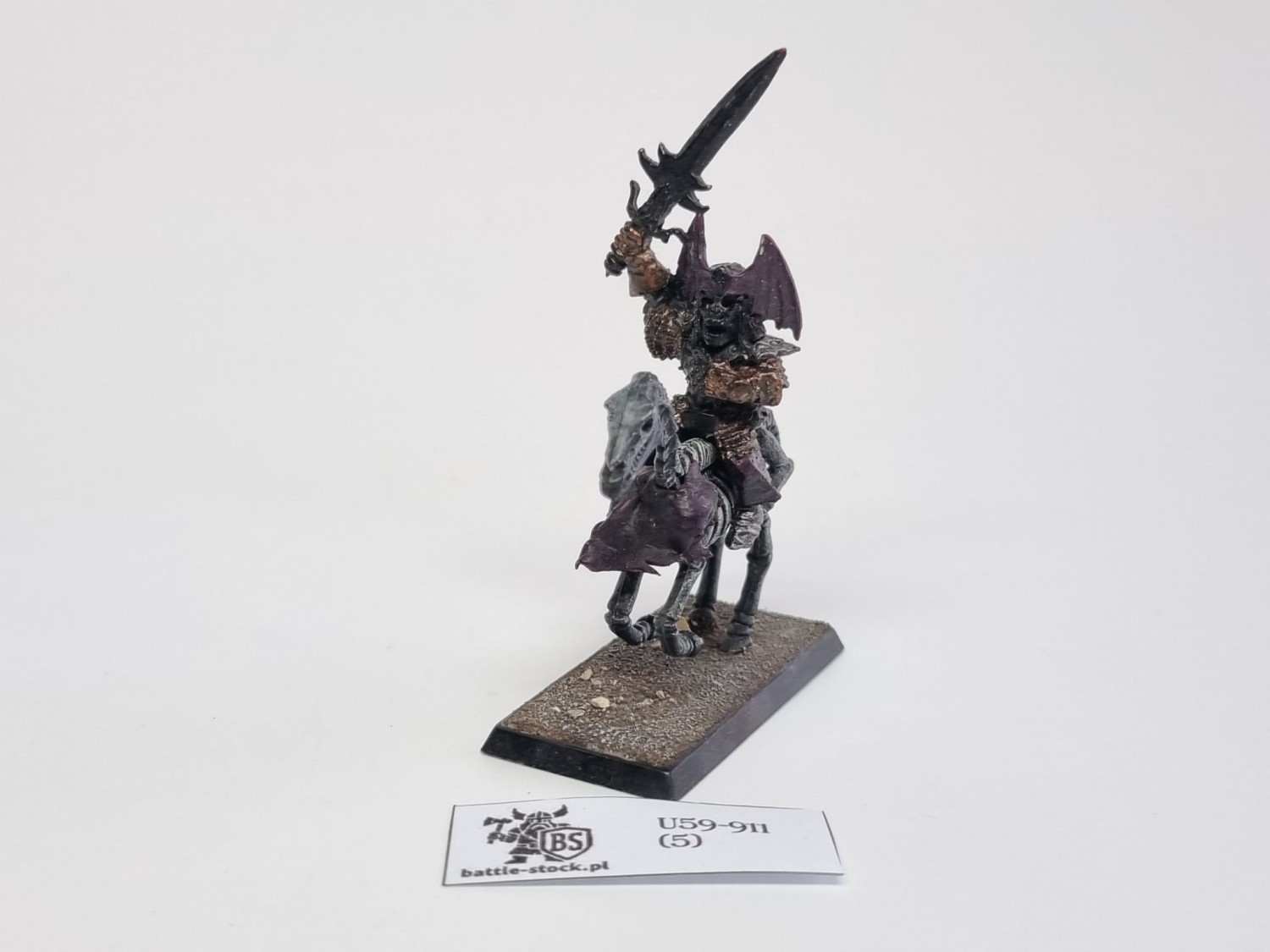 WFB wights on skeleton steed