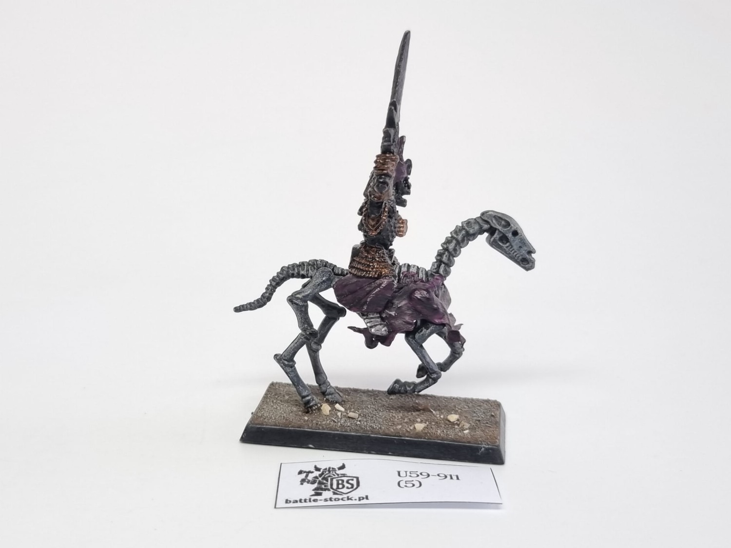 WFB wights on skeleton steed
