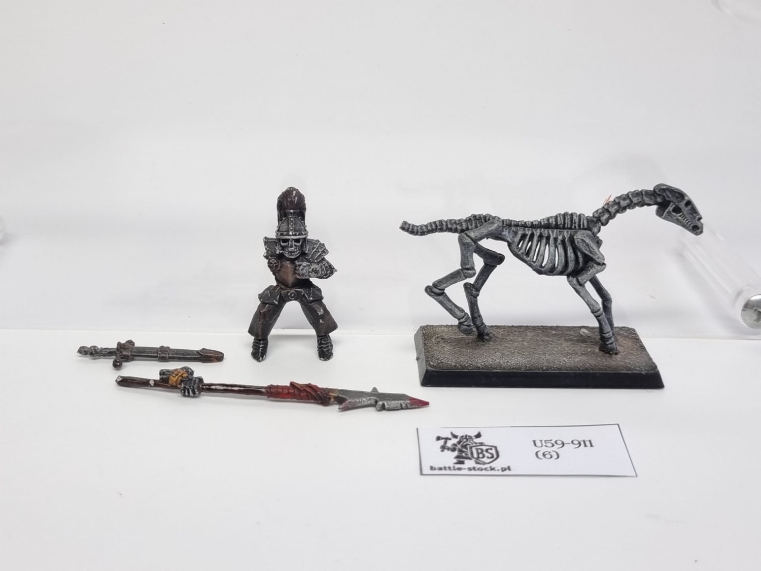 WFB wights on skeleton steed