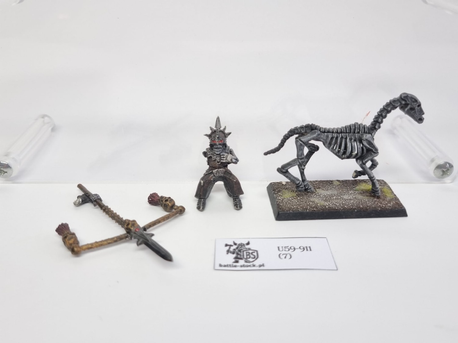 WFB wights on skeleton steed