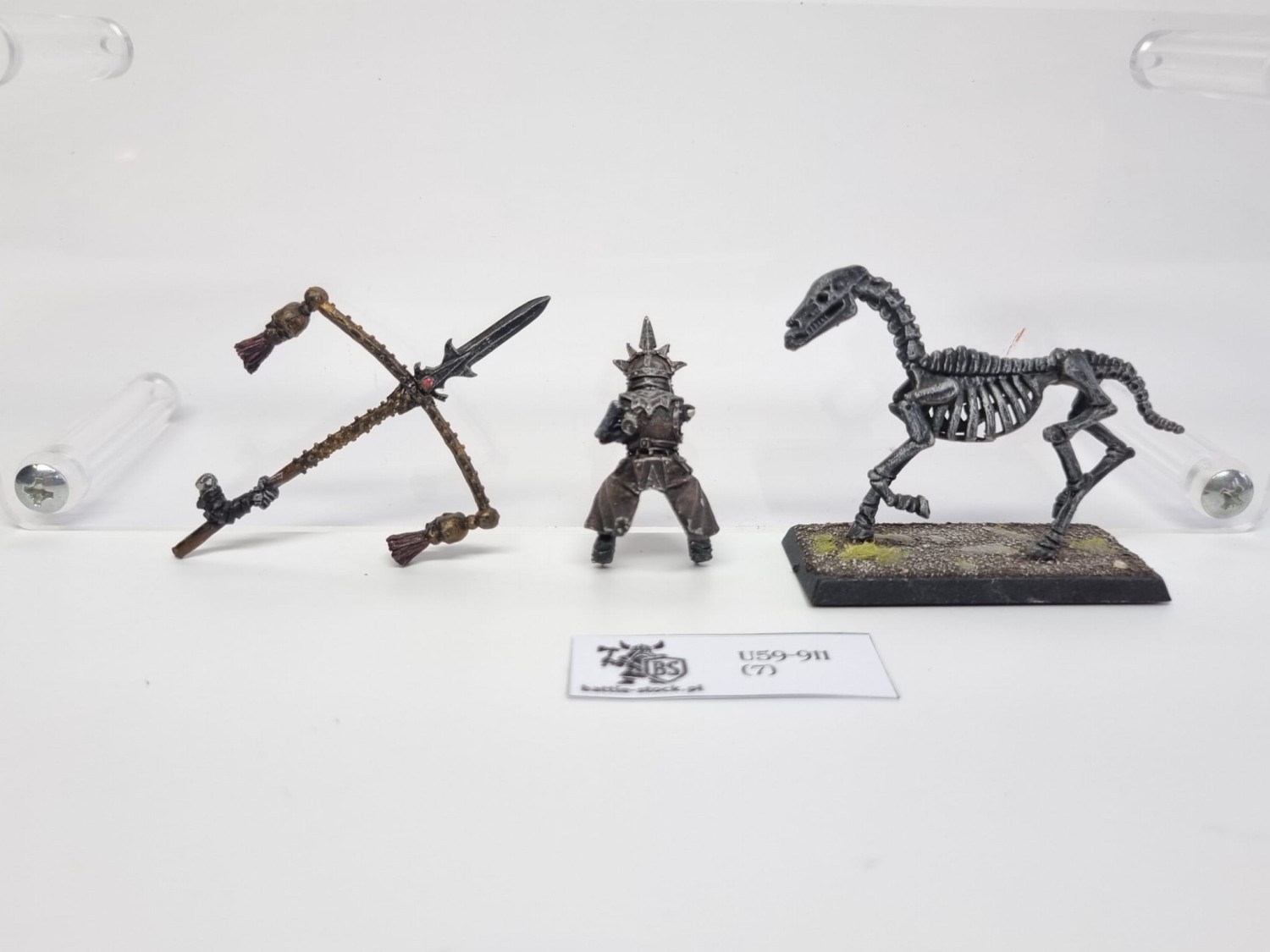 WFB wights on skeleton steed