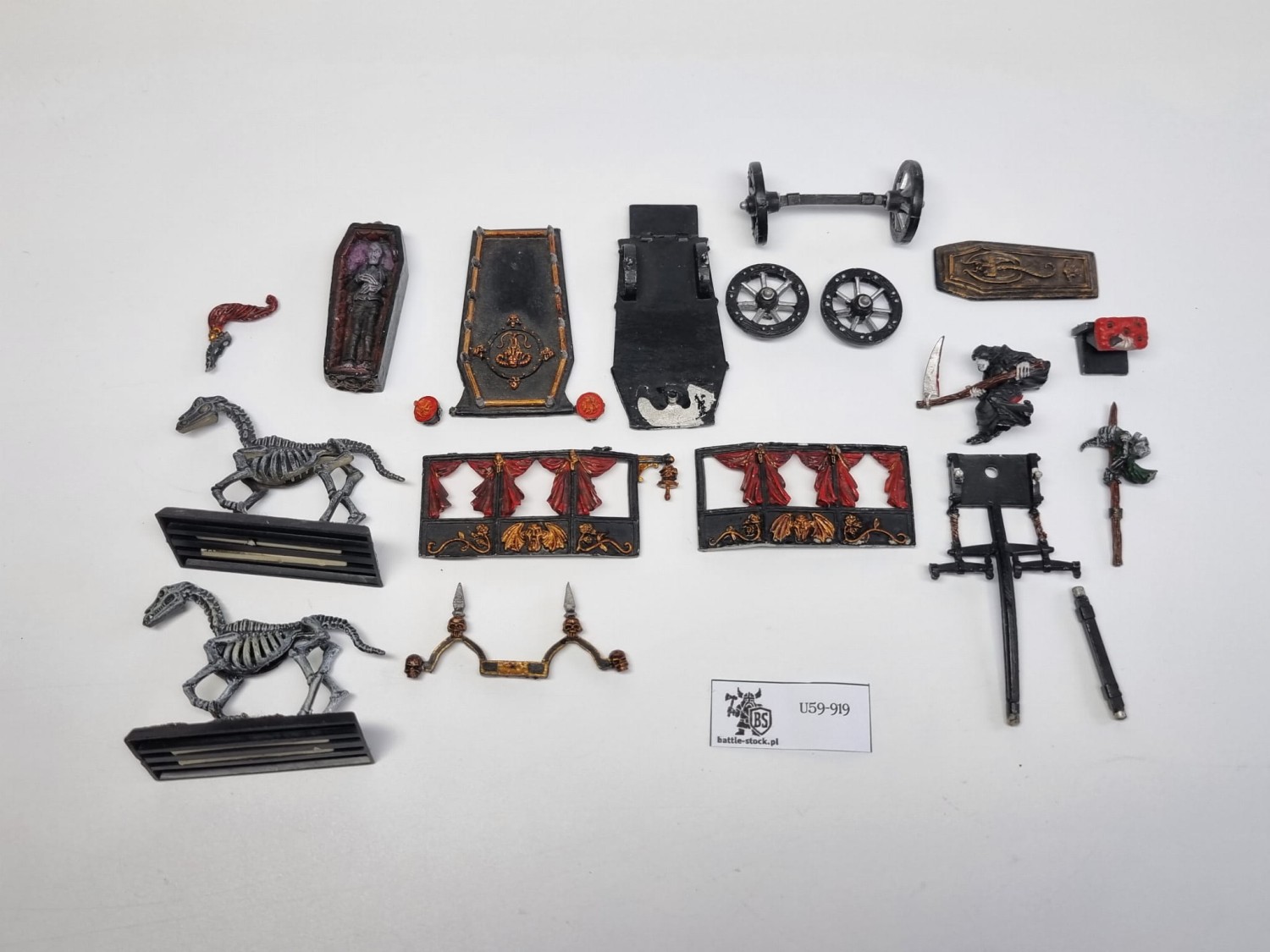 WFB black coach bez jednej czupryny konia