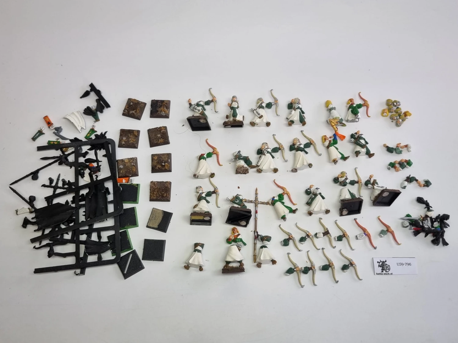 WFB he plastik łucznicy pakiet 20x całych +bitsy