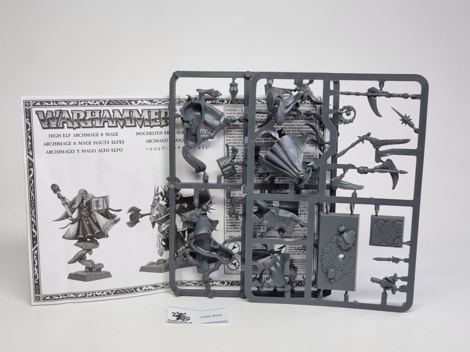 WFB high elf archmage &amp; mage wyrapski
