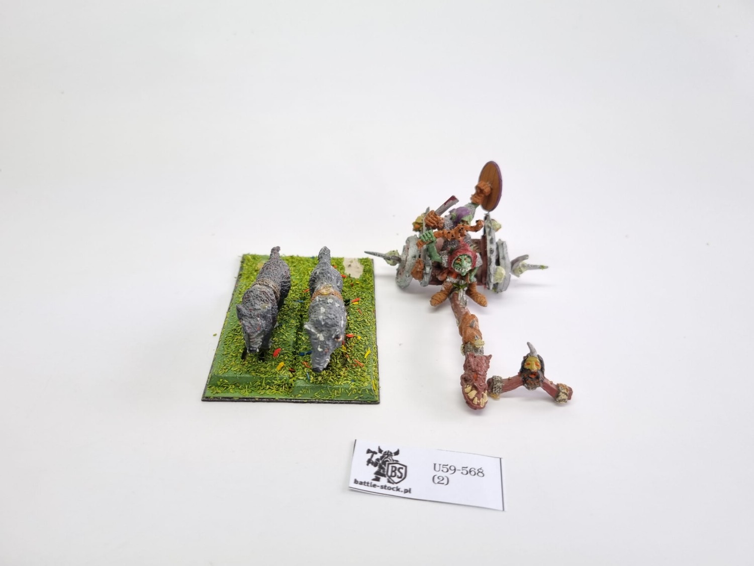 WFB oldhammer orc / goblin chariot M