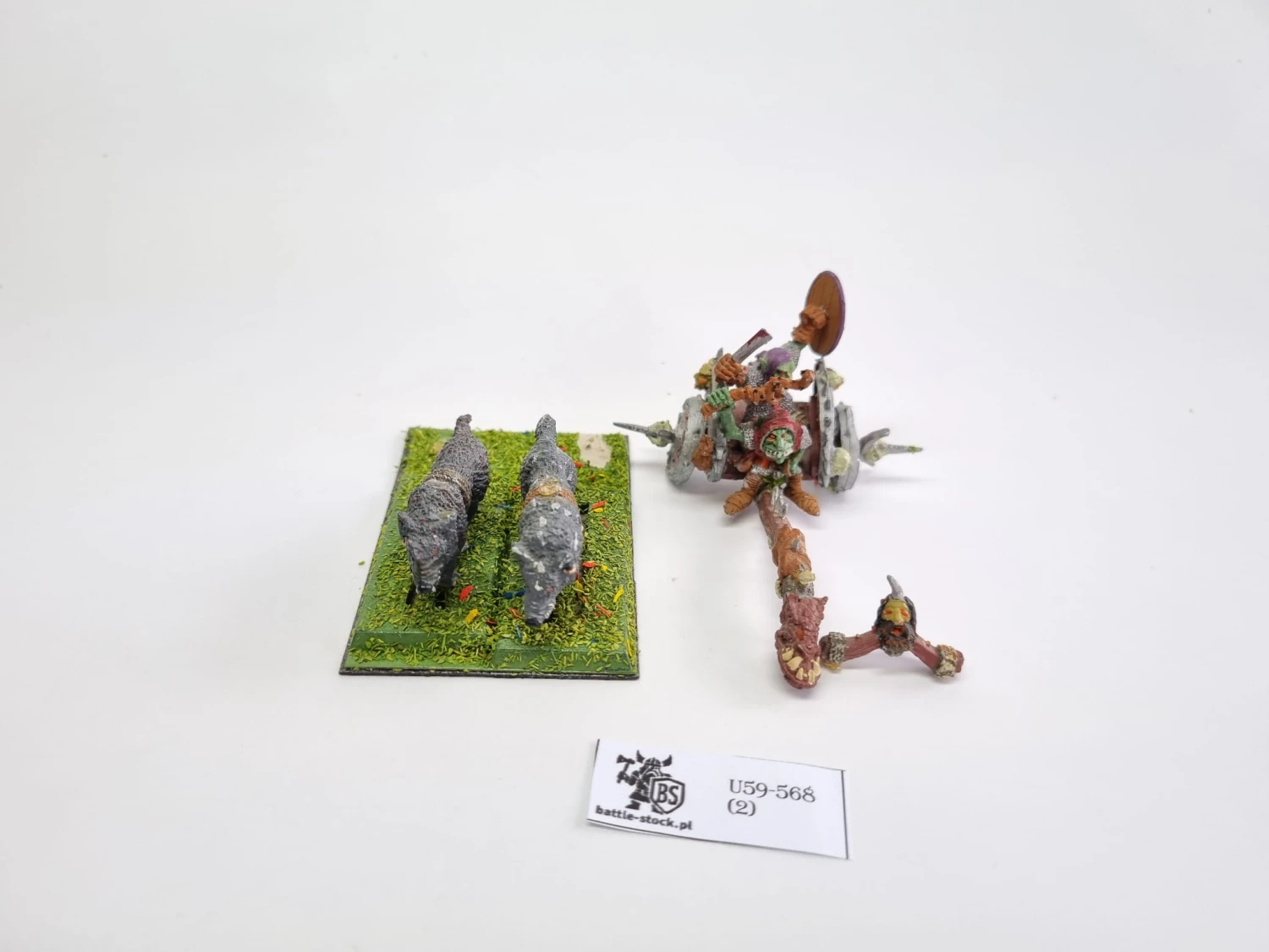 WFB oldhammer orc / goblin chariot M