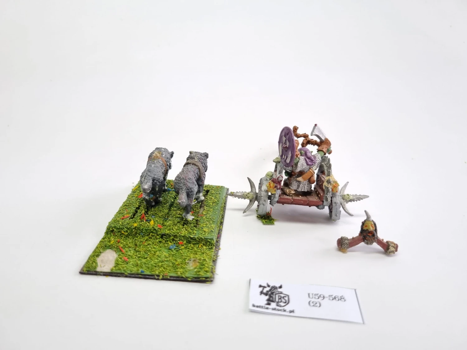 WFB oldhammer orc / goblin chariot M