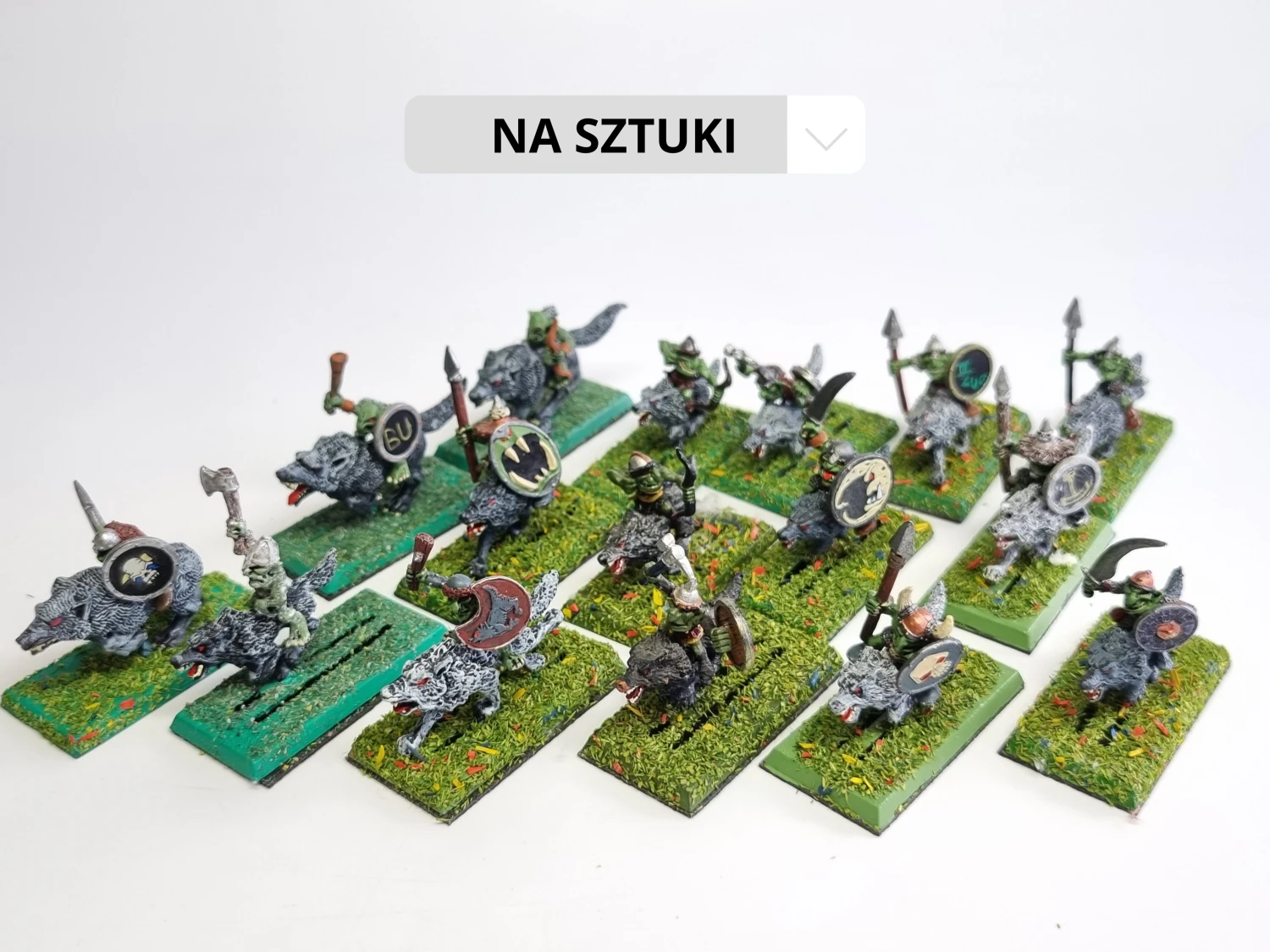 WFB goblin wolf rider M
