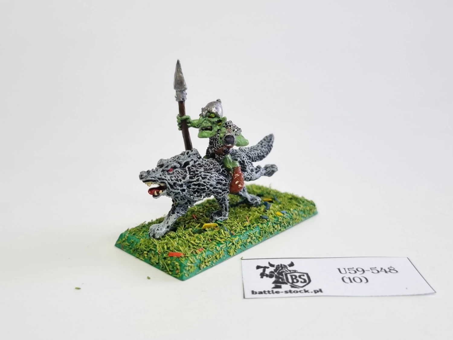WFB goblin wolf rider M