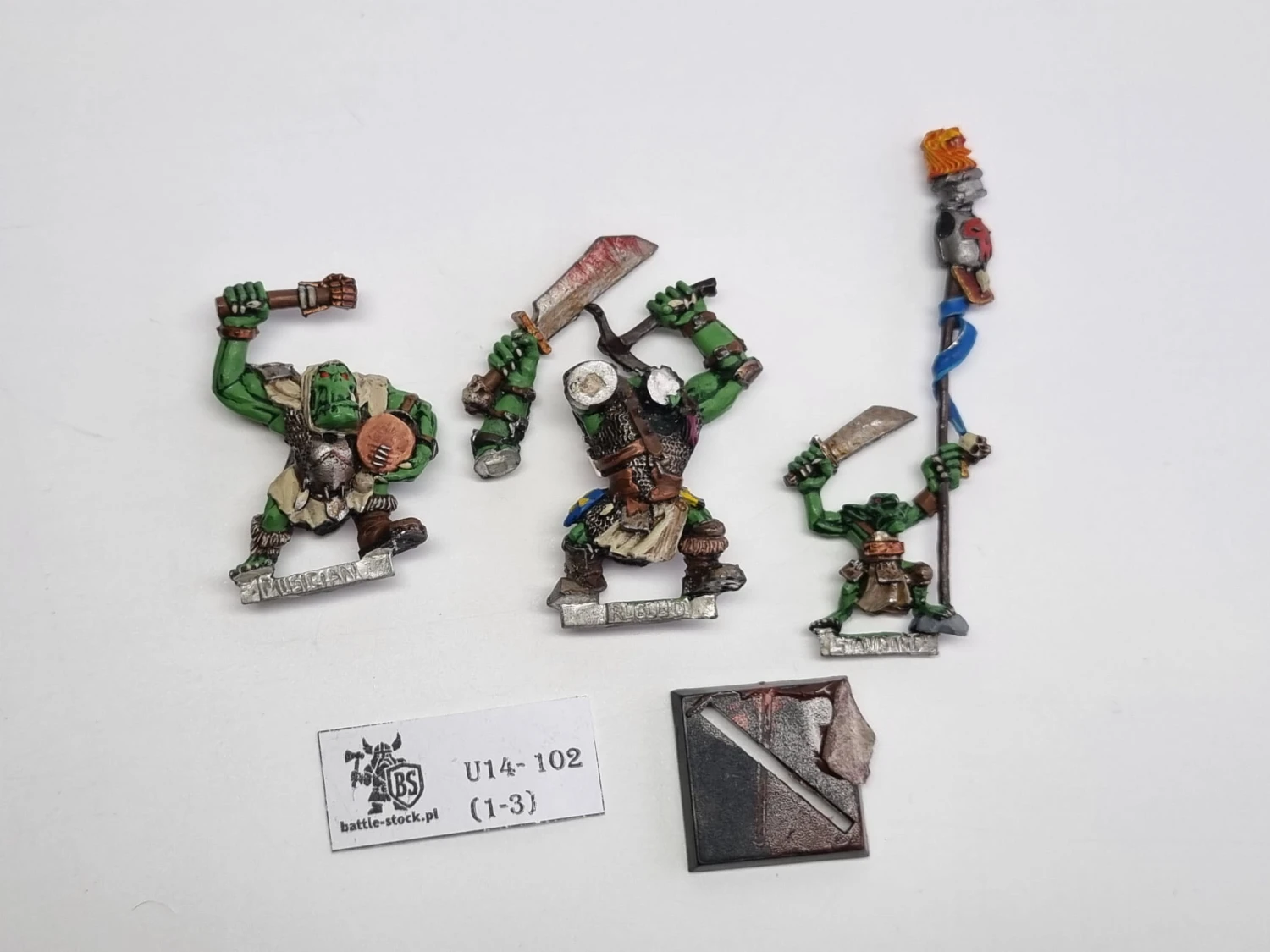 WFB Ruglud's command squad (champion bez głowy)
