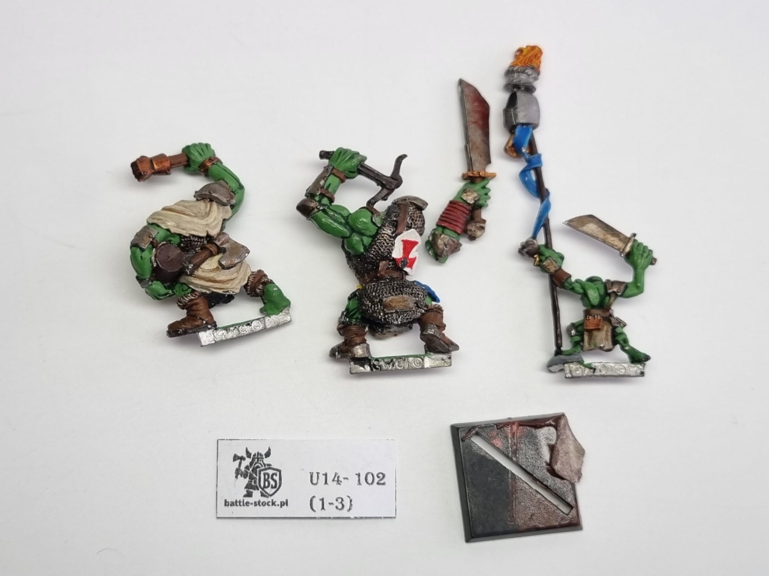 WFB Ruglud's command squad (champion bez głowy)