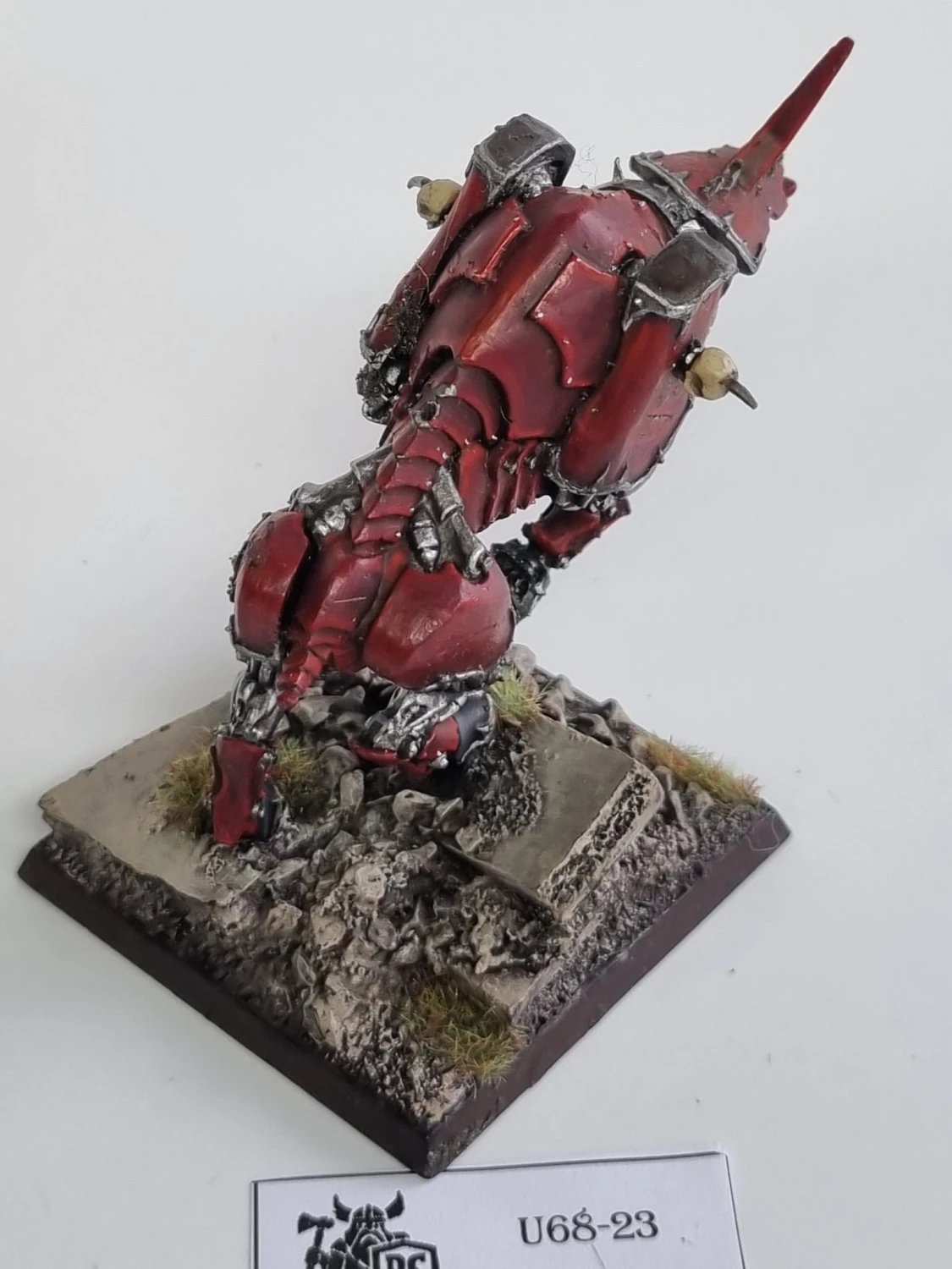 WFB Heral khorna bsb (konwersja) – juggernaut metalowy (