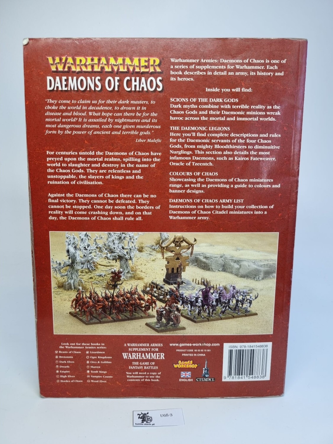 WFB Podręcznik 7ed angielski Demony Chaosu