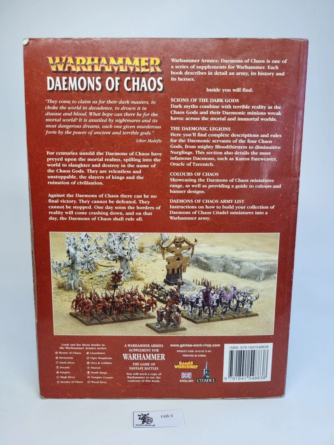 WFB Podręcznik 7ed angielski Demony Chaosu