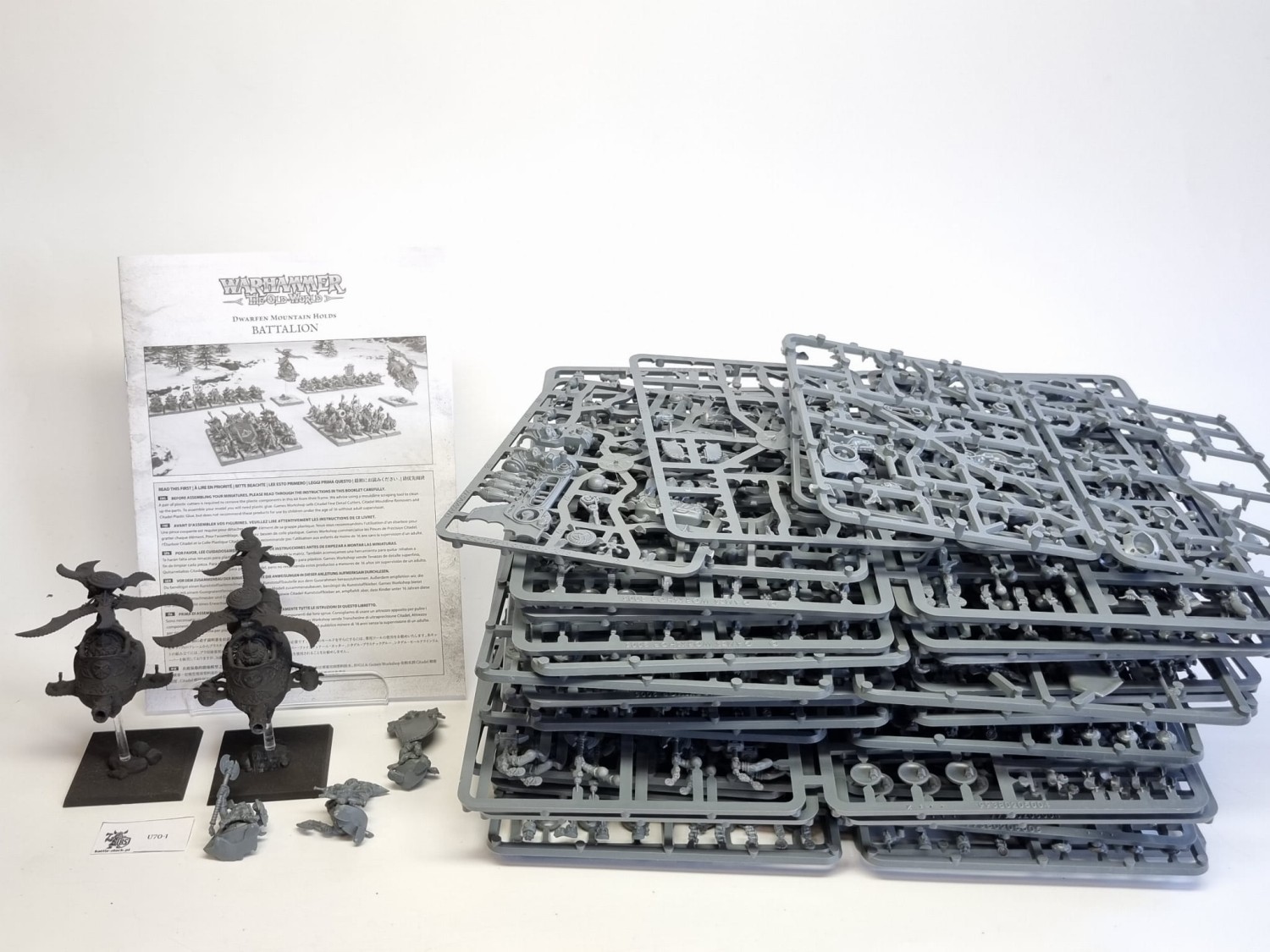 WFB Dwarf mountain hold batalion