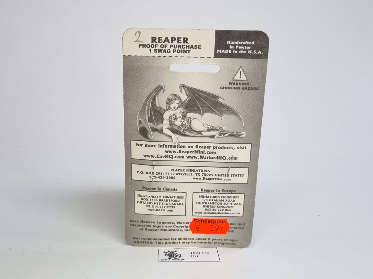 Blister reaper Sir Falco Steelcross