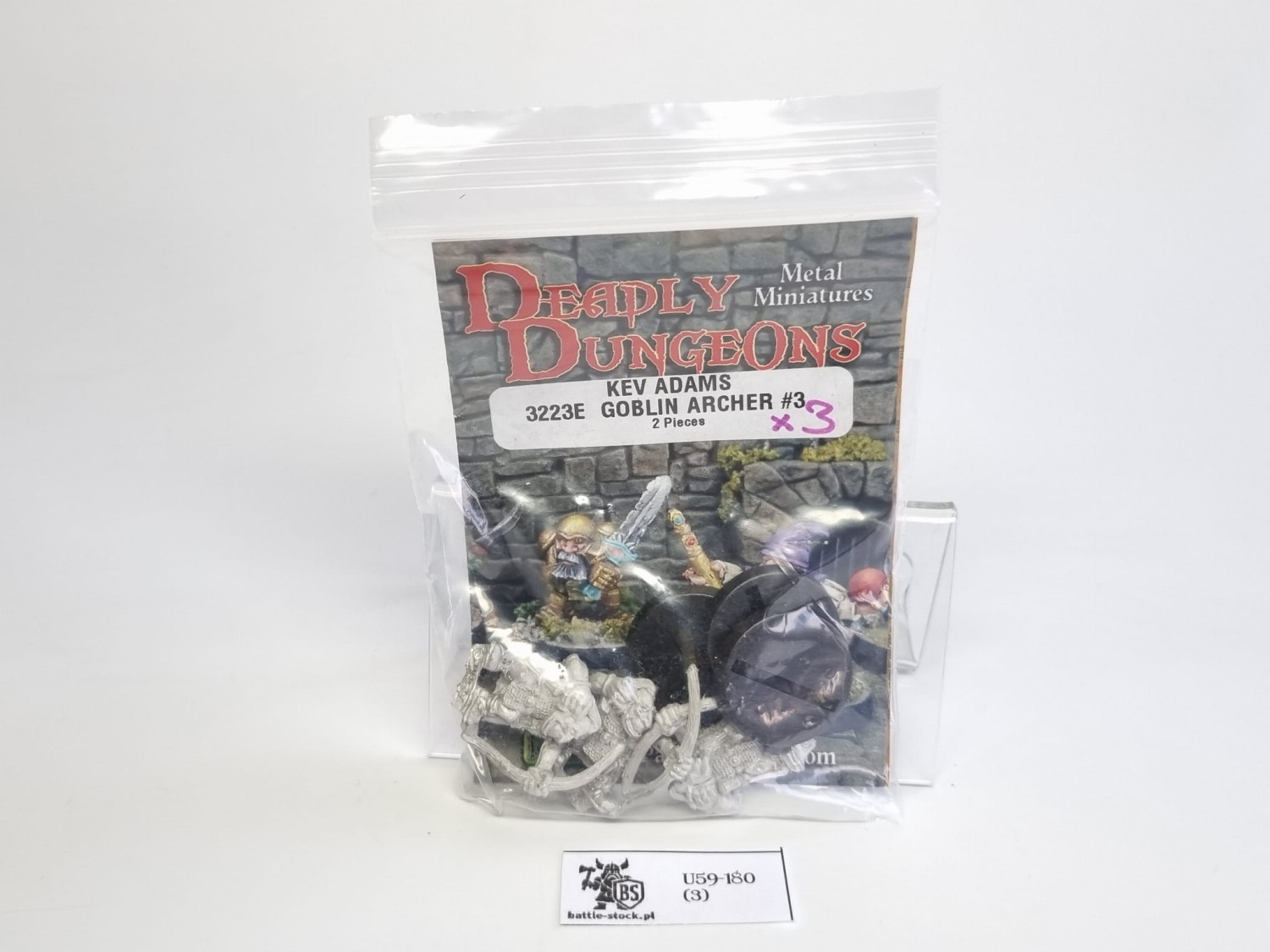 deadly dungeons kev adams goblins zestaw (worek strunowy)