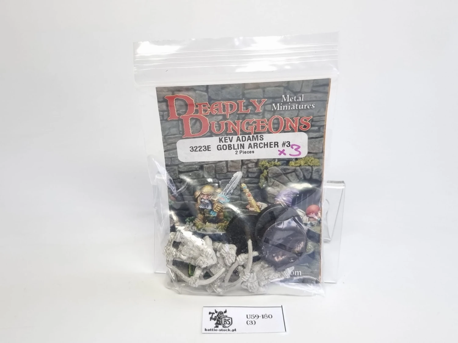 deadly dungeons kev adams goblins zestaw (worek strunowy)