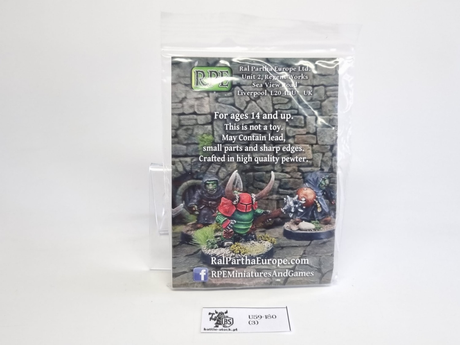 deadly dungeons kev adams goblins zestaw (worek strunowy)