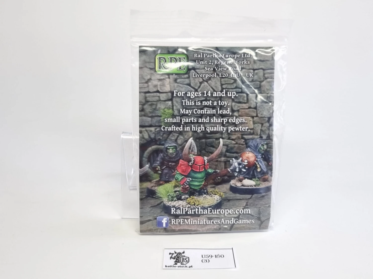 deadly dungeons kev adams goblins zestaw (worek strunowy)